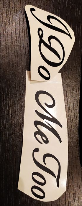 Stickere" I do Me Too" decoratiuni pantofi miresa/ mire