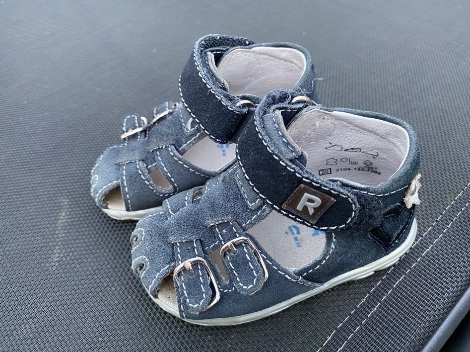 Sandale bebe Richter piele intoarsa mar 20