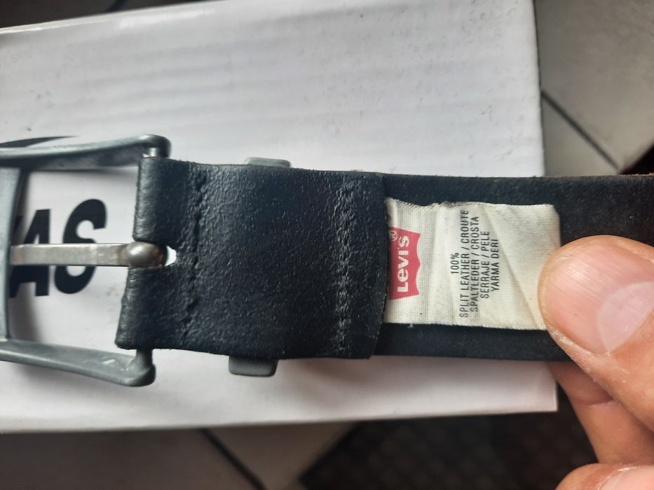 Колан Levis от чиста кожа