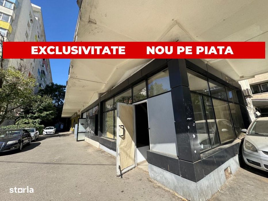 Spatiu comercial de inchiriat Parter – Ion Mihalache/1 Mai, colt, vi