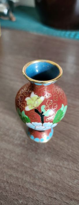 Cloisonné vază veche