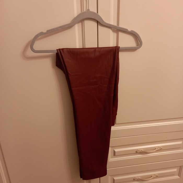 Pantalon nou dama, talie inalta