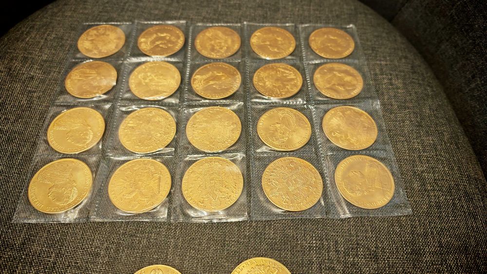 Colectie replici monede istorice / fantasy coins, diverse tari coroane ducati taleri