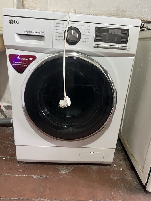 Кир ювиш машина автомат LG 6 кг