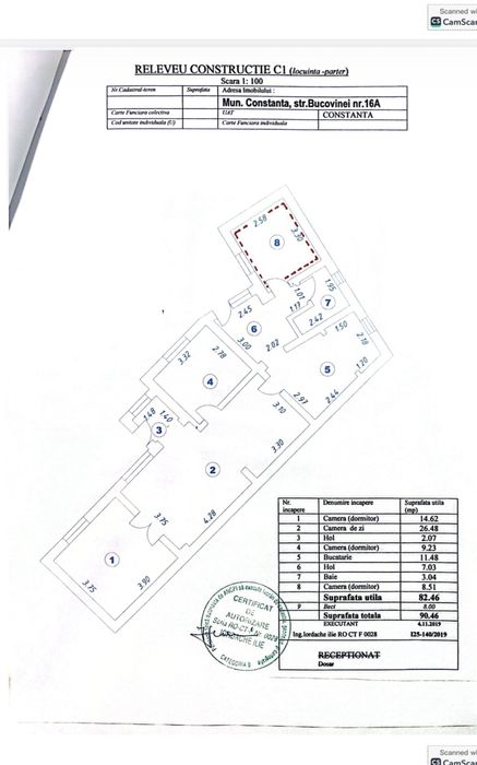 Casa de vanzare Tomis II ( langa Biserica Sf Gheorghe)