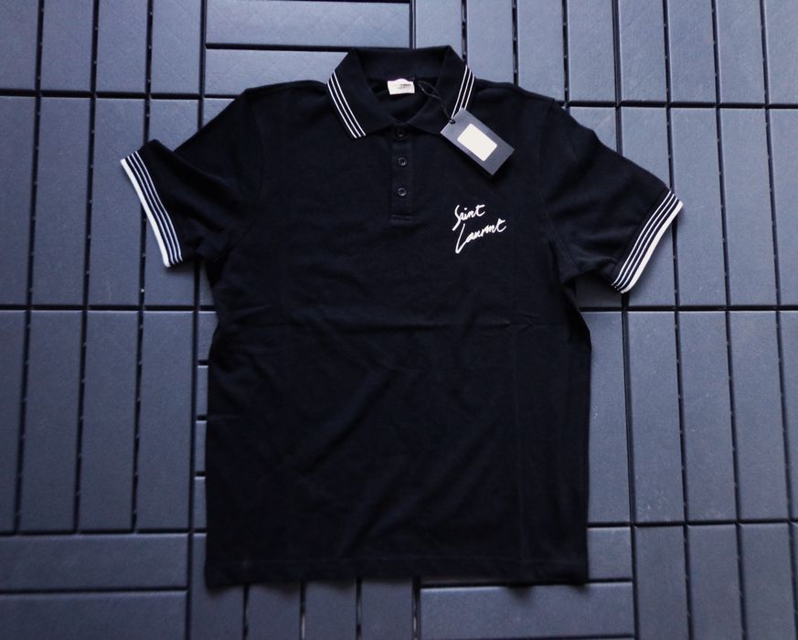 Мъжка поло тениска SAINT LAURENT PARIS