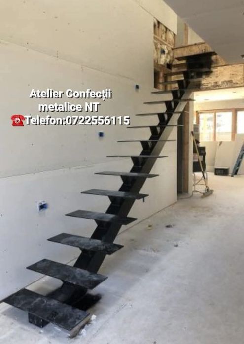 Realizăm la comandă: Scări interioare