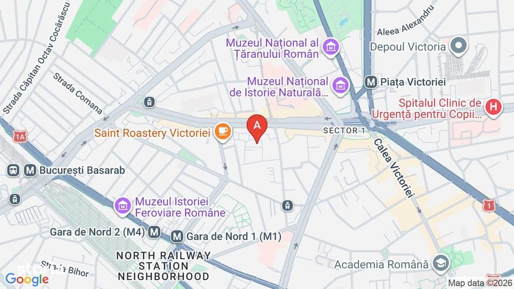 Apartament De Vânzare cu Două Camere În Zona piața Victoriei