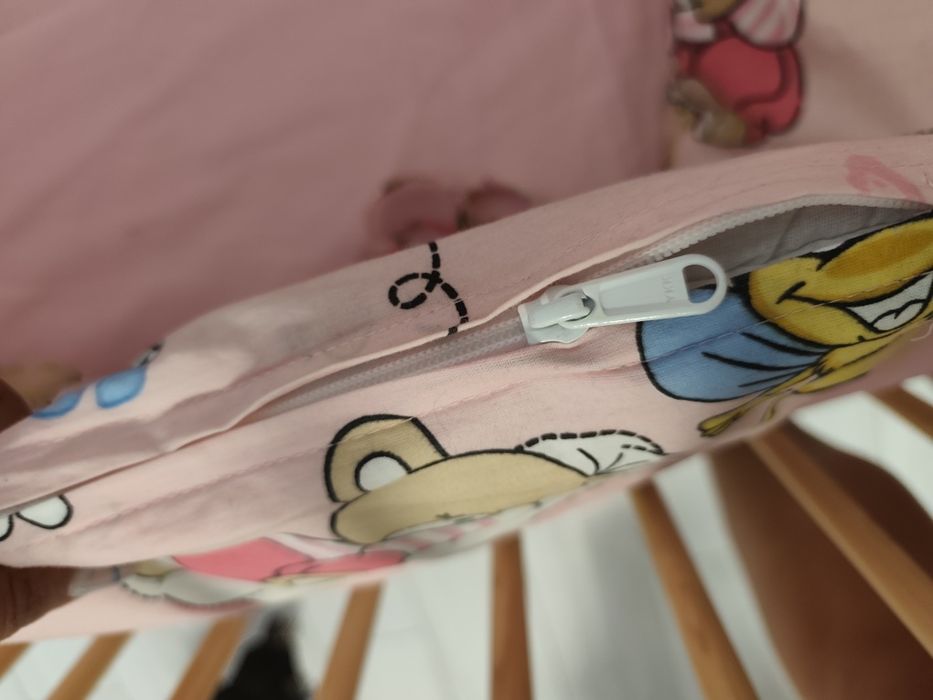 Обиколници с връзки и цип за легло 120/60