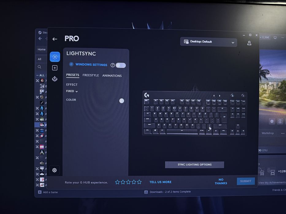 vand tastatura mecanica logitech