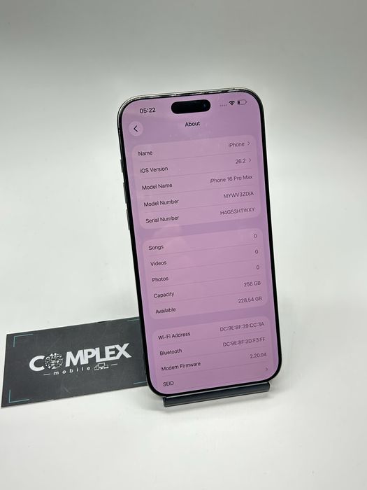 Iphone 16 PRO MAX - 256Gb -- Stare Buna + Garantie