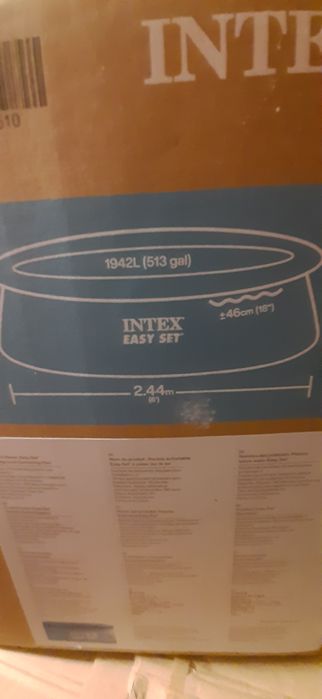 Piscina 2.44 m diametru