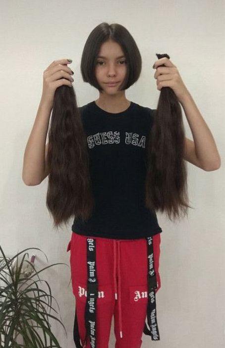 Примем более 50 см волосы. Дорого