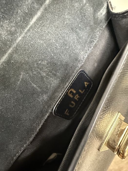 Черна чанта Furla