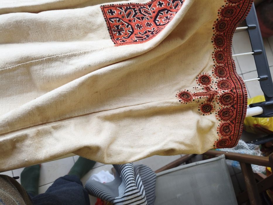 автентичена кошуля,риза за носия от  горни битолски села края на XIX в