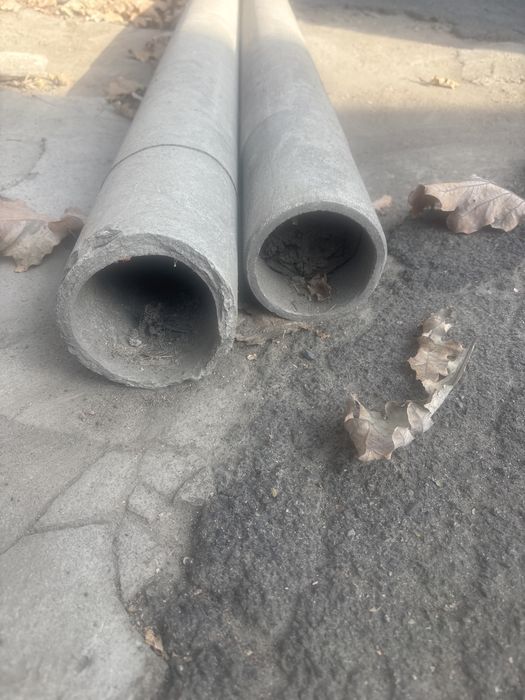 Асбестовые трубы.