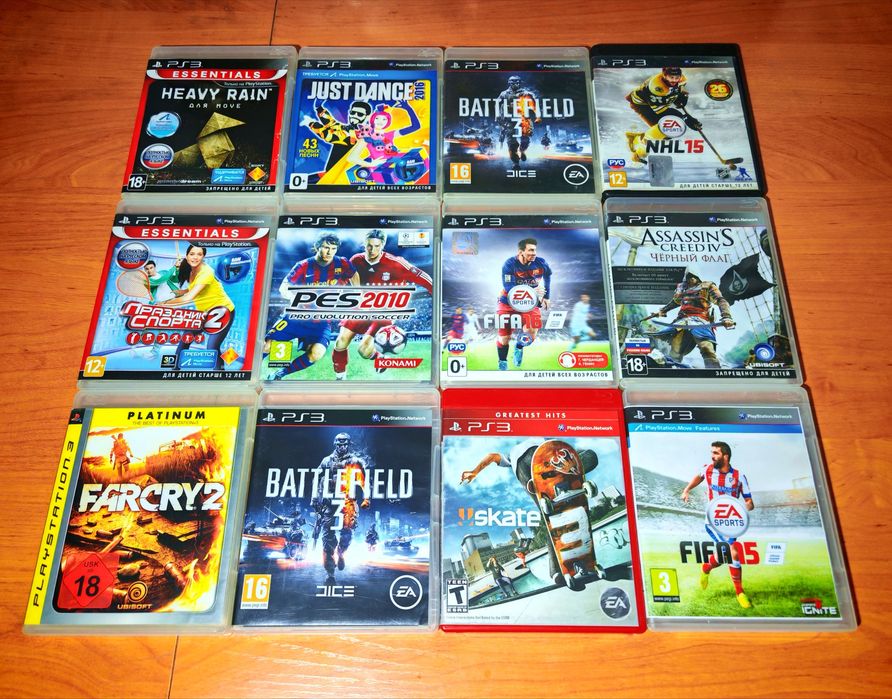 Игры, диски, видеоигры PS3/ПС3/Playstation 3