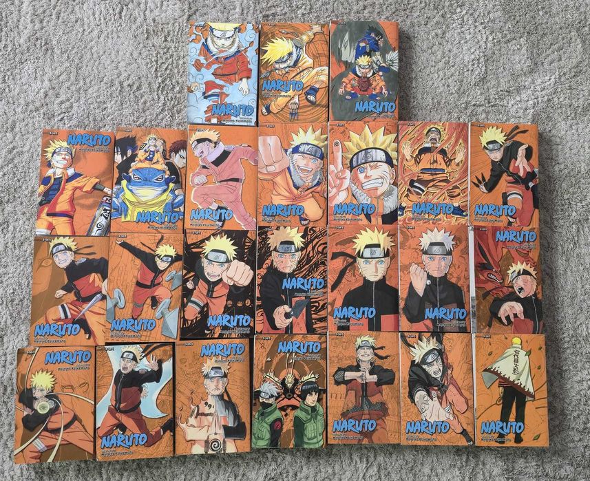 Vând Set Complet Manga Naruto (Ediția 3-in-1) Bucuresti Sectorul 1
