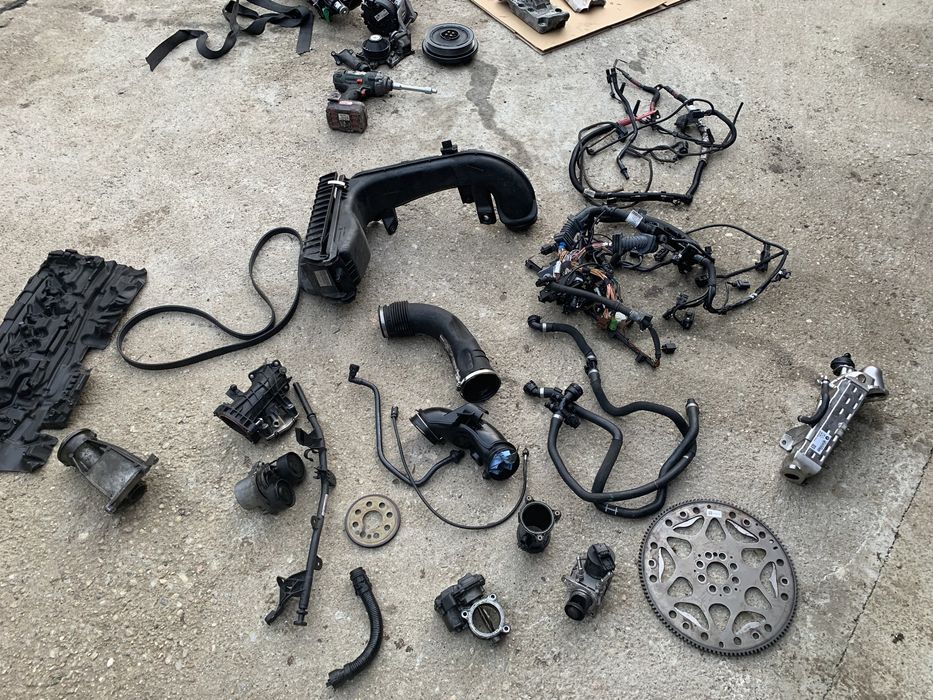 Set turbine si galerie BMW N57D30B Biturbo 313cp si anexele