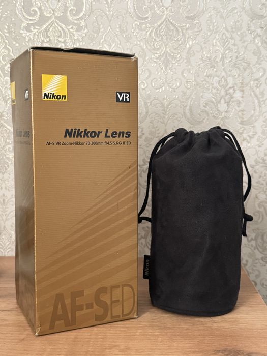 Объектив Nikkor 70-300 + FTZ ii