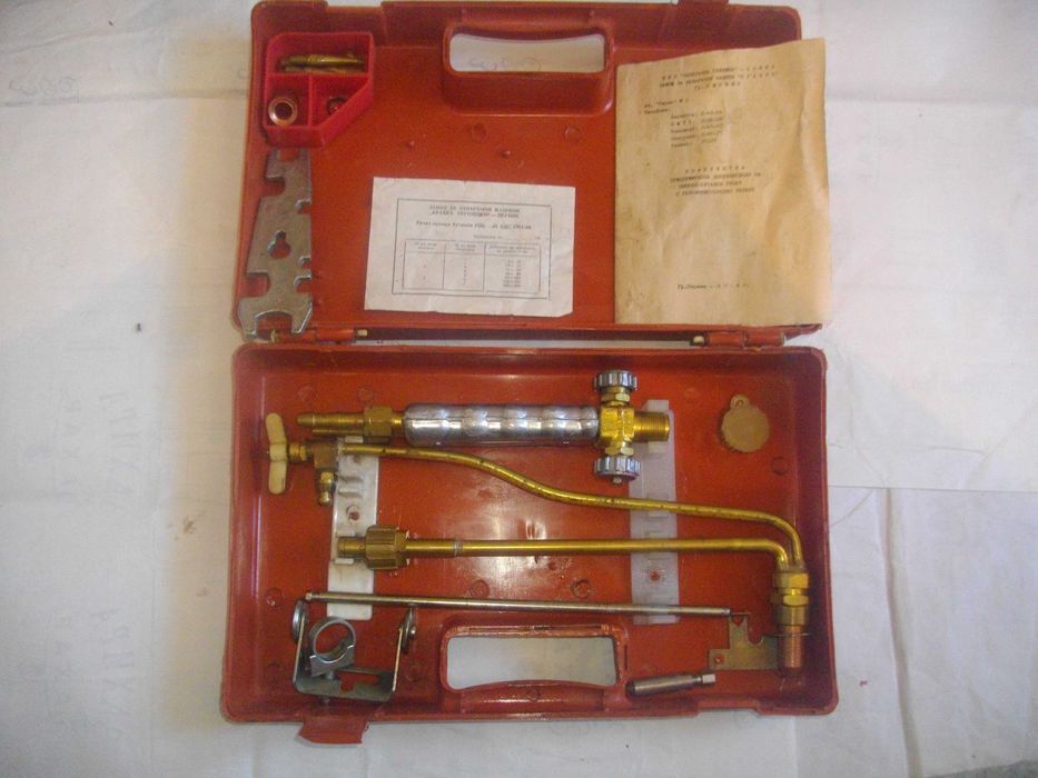 КРАКРА Перник НОВ Български Оксижен резак горелка газо-пламъчно рязане