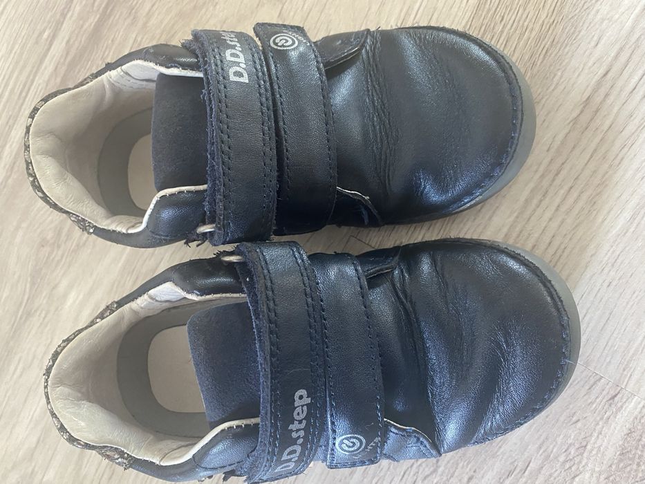 Pantofi din piele, pentru fetite, LED, marimea 28, DD Step