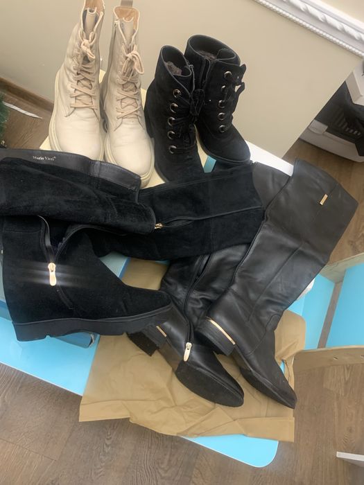 Сапоги женские модельные евро