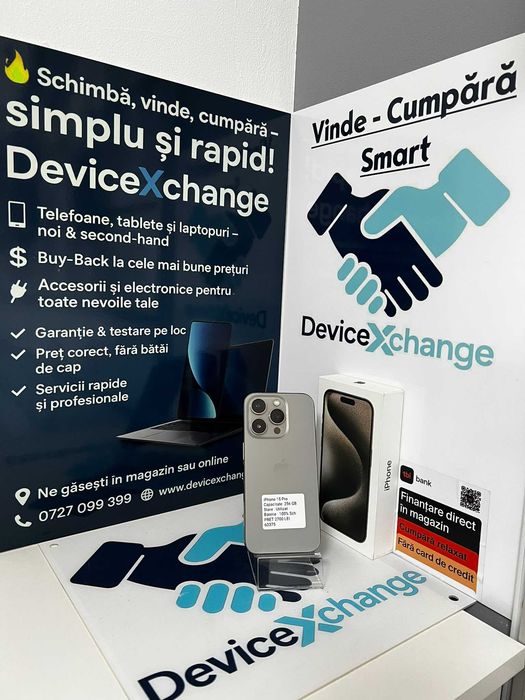 iPhone 15 Pro 256 GB 100% * Garantie *Buy Back * deviceXchange