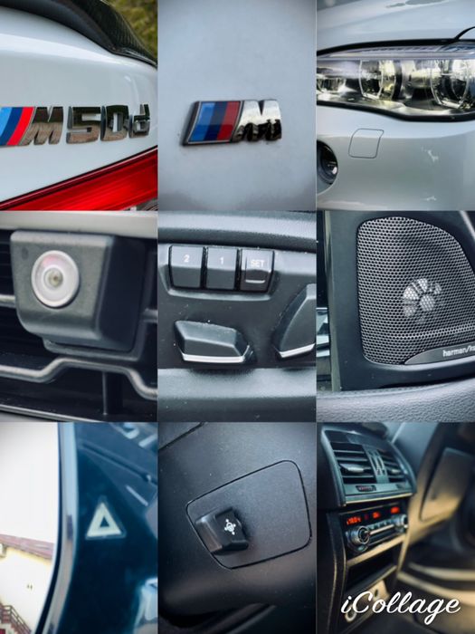 BMW X6 M50D / 2018 / 3.0 D / 381 CP / Trapa / Ceasuri Plasma /