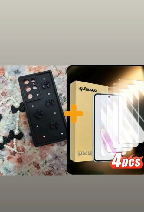 Vând o husă și 4 folii ecran protecție  Samsung Galaxy S24 Ultra 5g 
Sunt noi, nefolosite, am cumpărat telefonul dar am al
