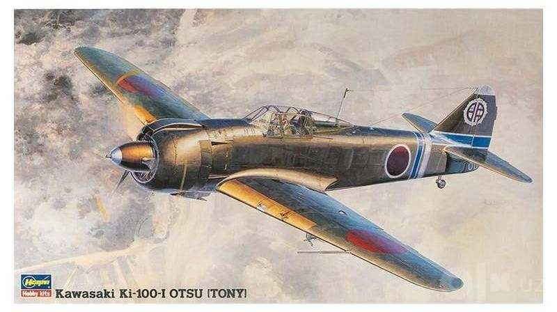 Сборная модель самолета Ki-100 (Hasegawa 1/48)