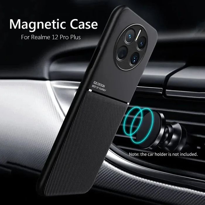 Realme 12 Pro+/ 12 Pro / 12X / 12 / C65 5G/ MINIMAL Кейс гръб с магнит