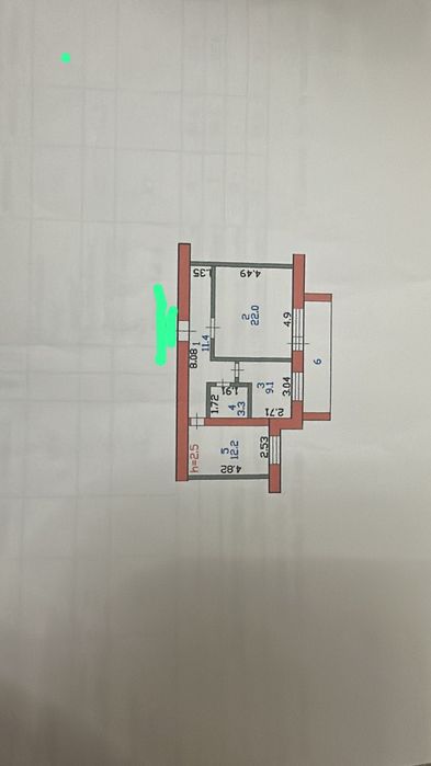 Продам 2 ком кв в Жас оркен