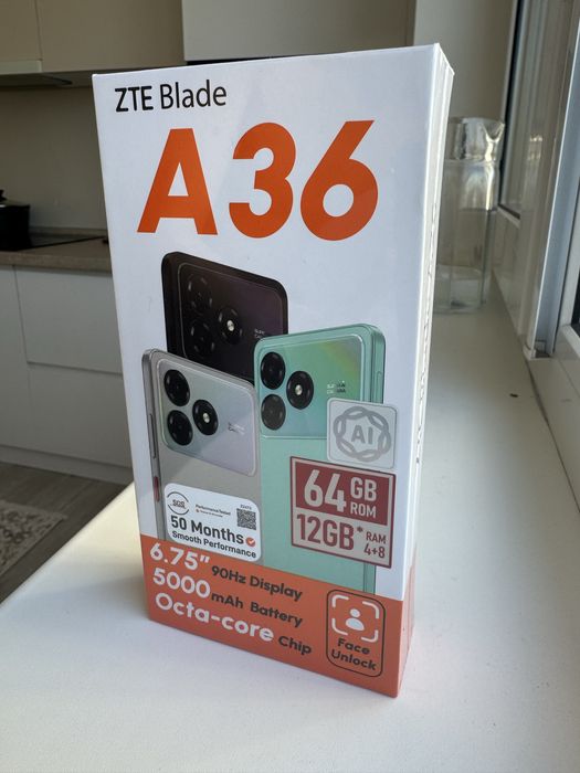 Продам ZTE Blade A36 новый телефон