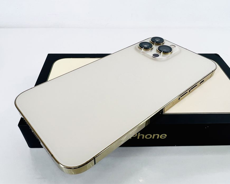 Apple iPhone 13 Pro Max 128GB Gold Перфектен! Гаранция!