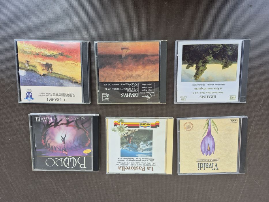 Vând lot 30 CD,muzica clasica Vivaldi, Hayden, Bach, Beethoven,Brahms, Handel