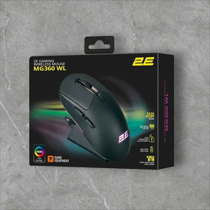 Мышка 2E Gaming Mouse MG360 WL