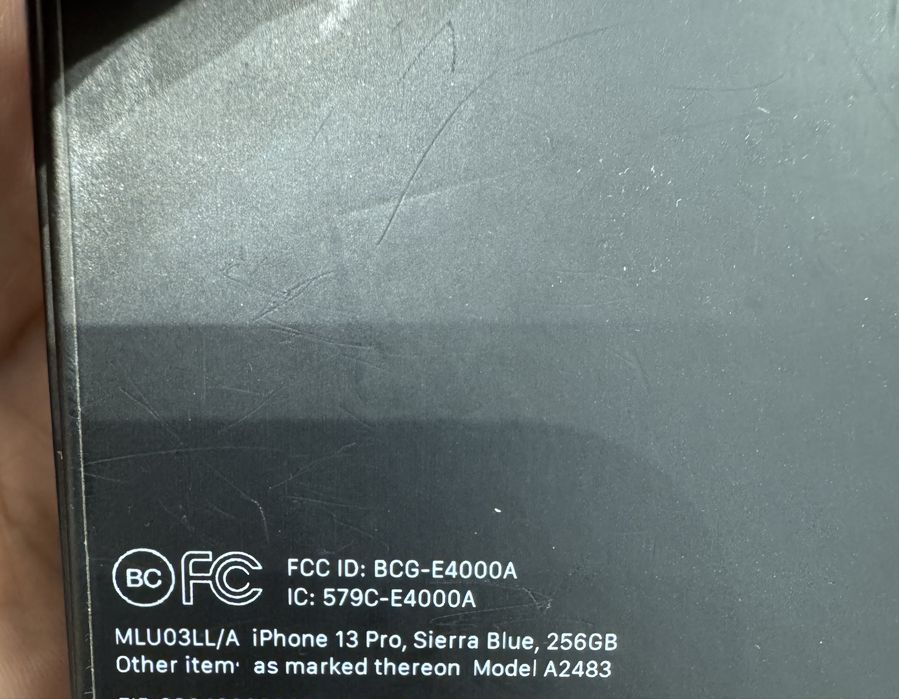 Iphone 13 pro 256gb