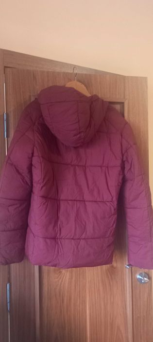 Мъжко зимно яке, цвят Бордо