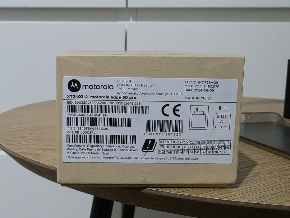 Motorola edge 50 pro - GARANTIE 11.2026