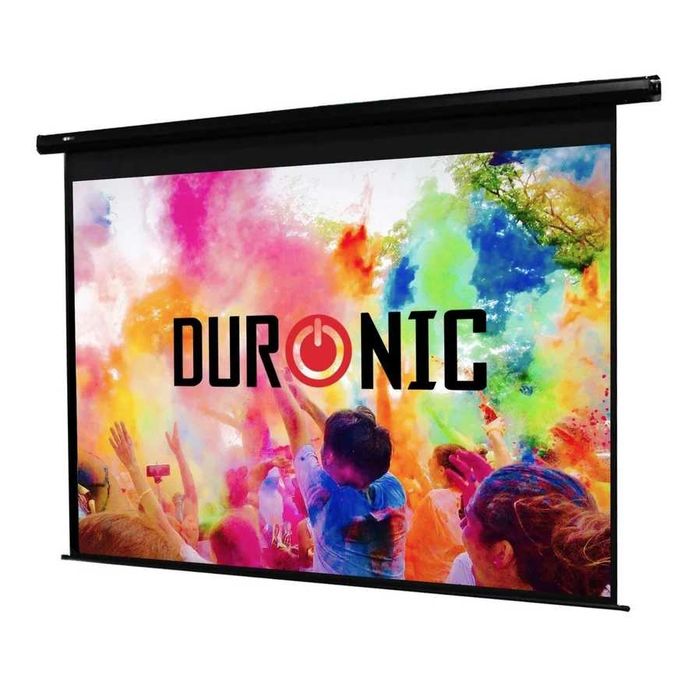 Ecran de proiecție motorizat Duronic EPS119/169, 264 x 147 cm