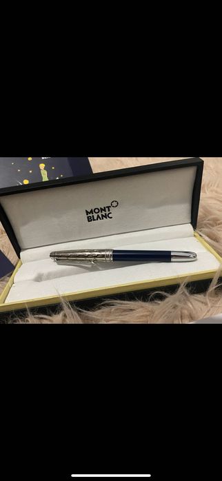 Stilou Mont Blanc micul print capac argintiu