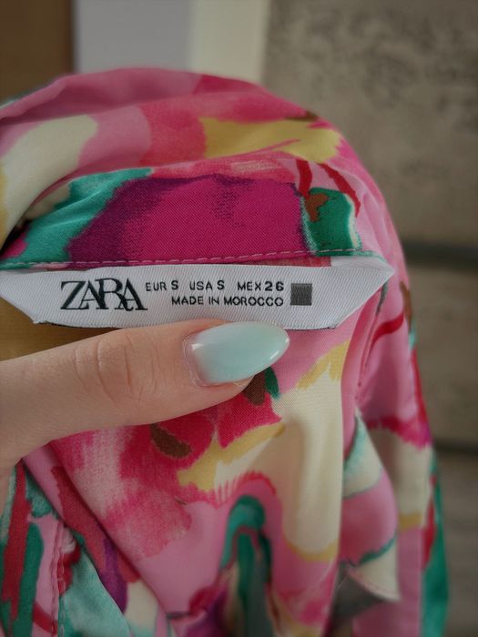 ZARA розова Marroco риза