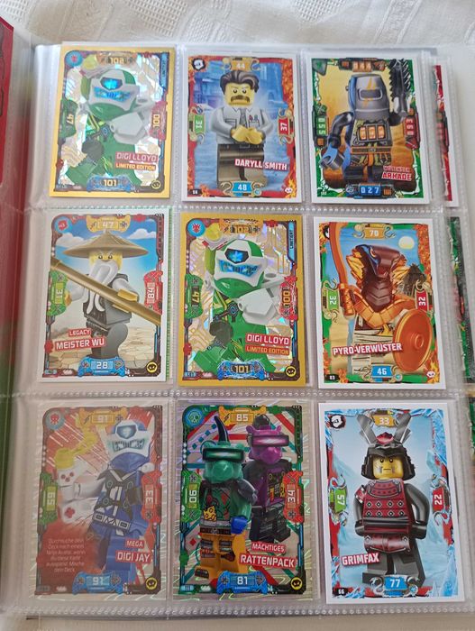 Голяма колекция карти Ninjago -Lego