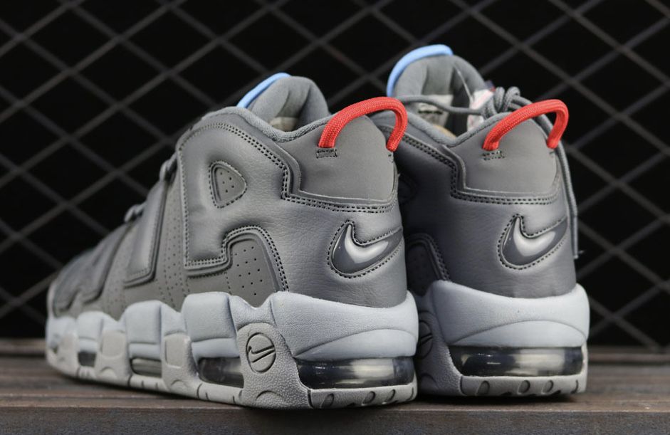 Оригинални мъжки маратонки Nike Air Uptempo grey