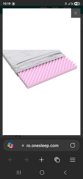 Topper stres zero 140/200 m