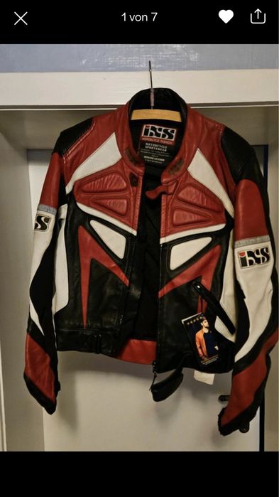 Кожен мото екип / мото гащеризон IXS, размер 50