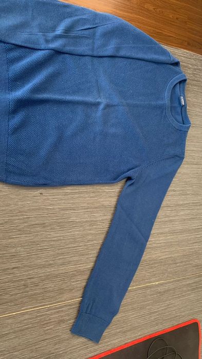 Школьная  Кофта Синего Цвета