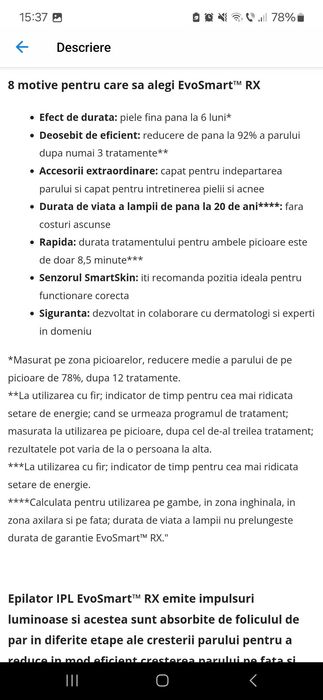Aparat epilare definitiva