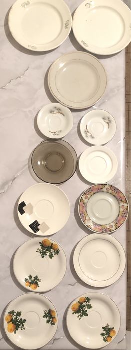 Продам тарелки различного диаметра-все вместе. Б/у.